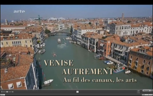 Venise autrement sur Arte Va1