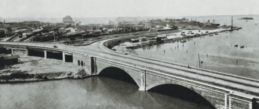 Ponte Littorio en 1933