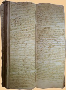 Livre des baptèmes de la paroisse de San Giovanni in Bragora ouvert à la page du 6 mai 1687