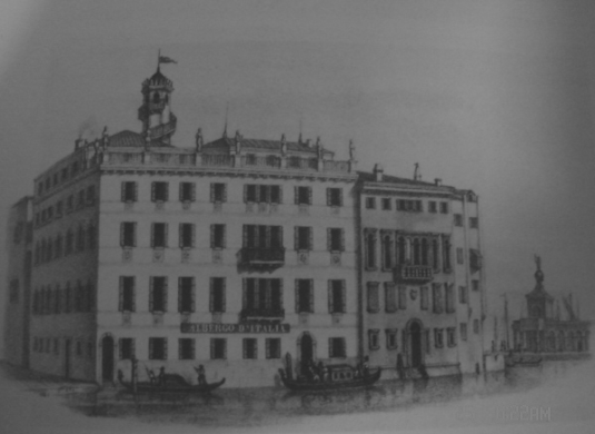 Albergo d’Italia a San Moisè, calle Barozzi, presso la piazza San Marco