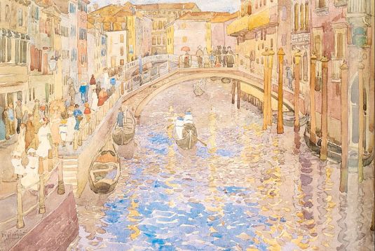 Canal à Venise - Maurice Prendergast